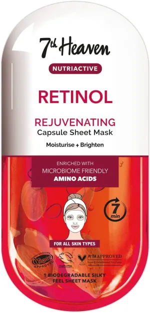 7th Heaven Nutriactive Retinol Sheet Mask