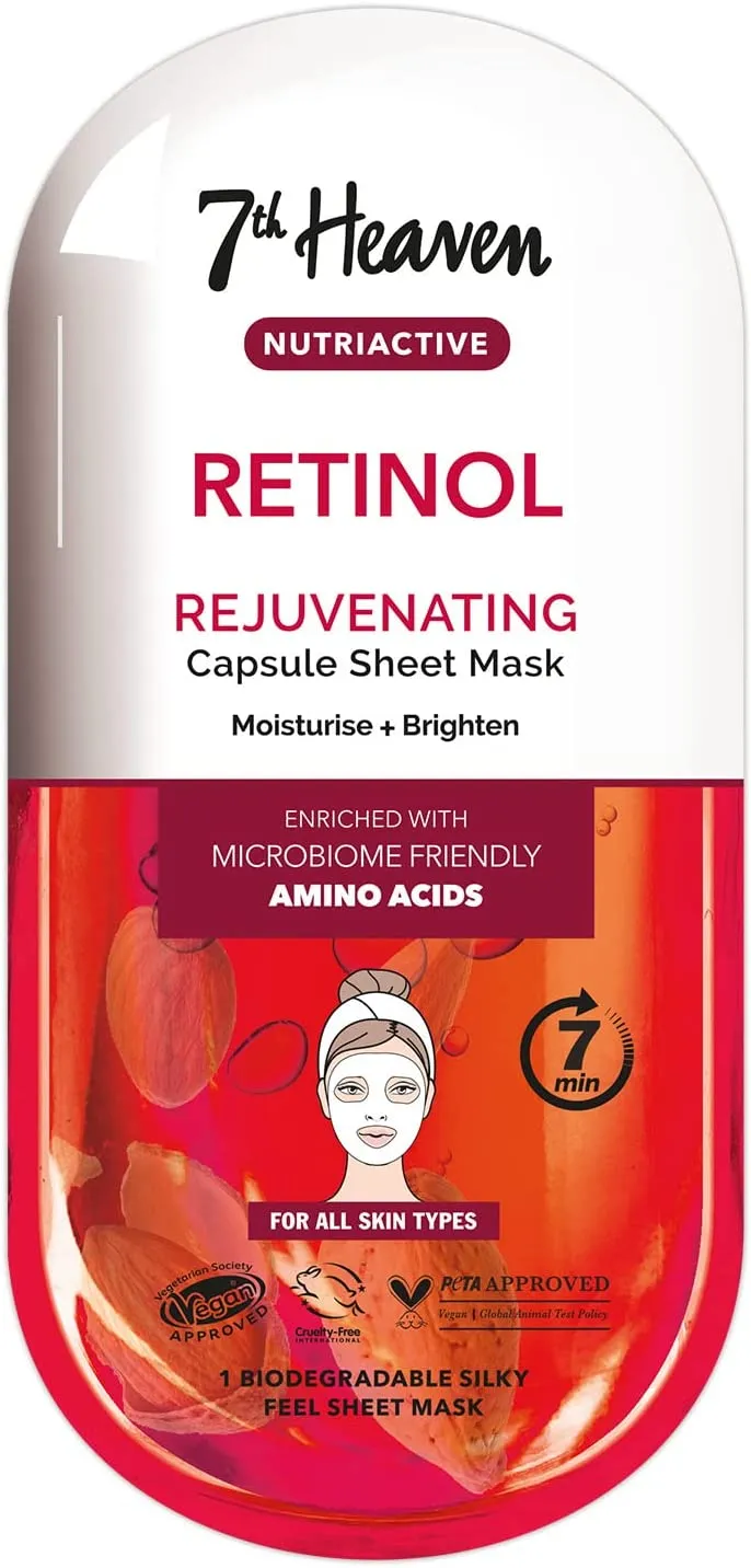 7th Heaven Nutriactive Retinol Sheet Mask