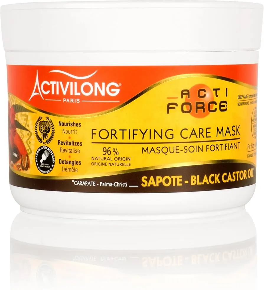 Activilong Acti Force Black Castor Oil Fortifying Care Mask 200ml / 250ml