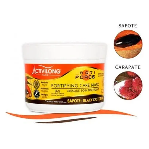 Activilong Acti Force Black Castor Oil Fortifying Care Mask 200ml / 250ml