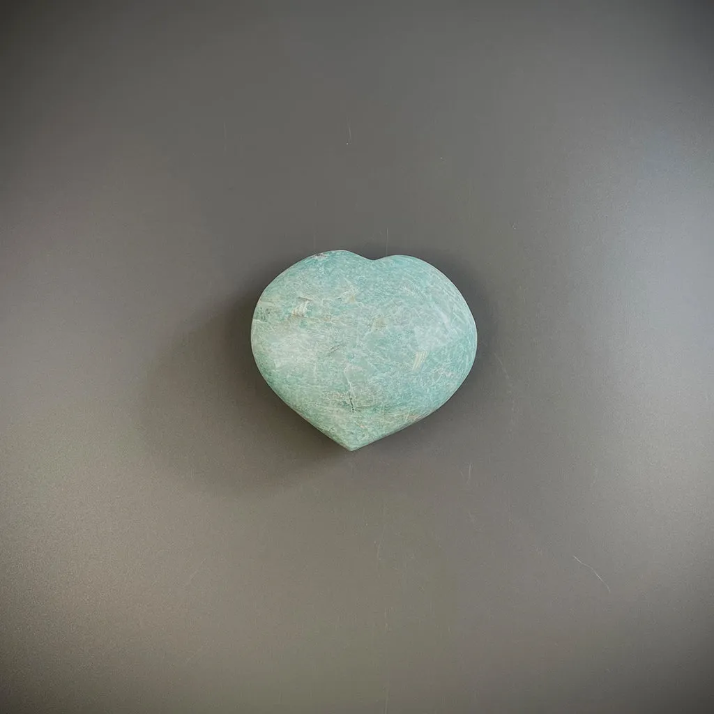 Amazonite Hearts - Large Ethically Sourced