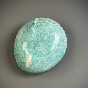 Amazonite Palm Stone for Courage - Ethically Sourced