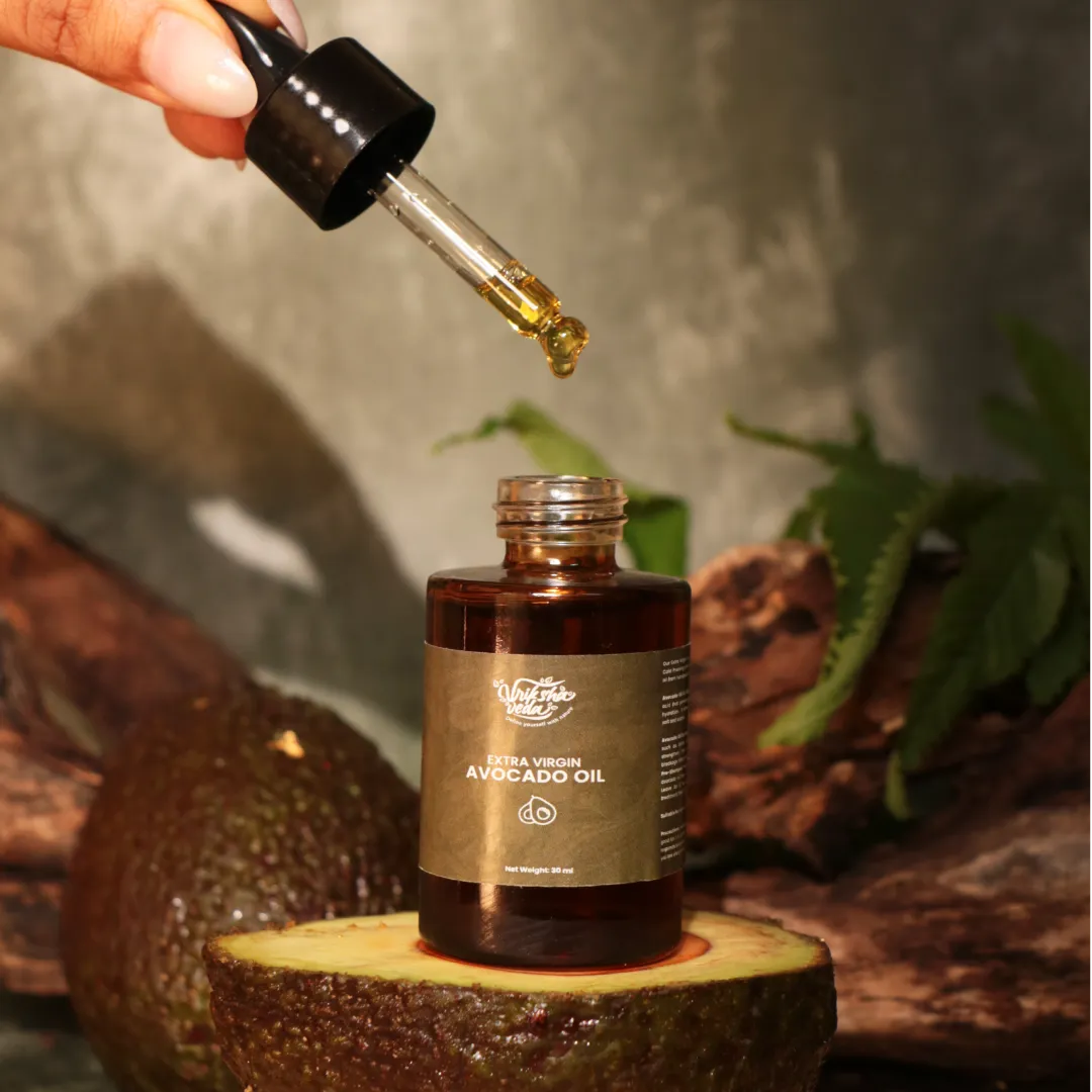 Avocado Oil I 30 ml I Pure, Raw and Unrefined Avocado Oil for Skin & Hair