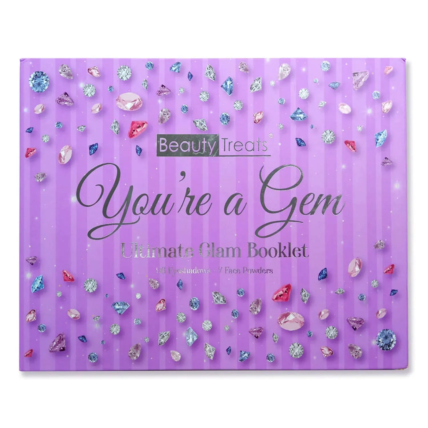 Beauty Treats You're a Gem Ultimate Glam Booklet Eyeshadows & Face Powders Palette 103 Colors