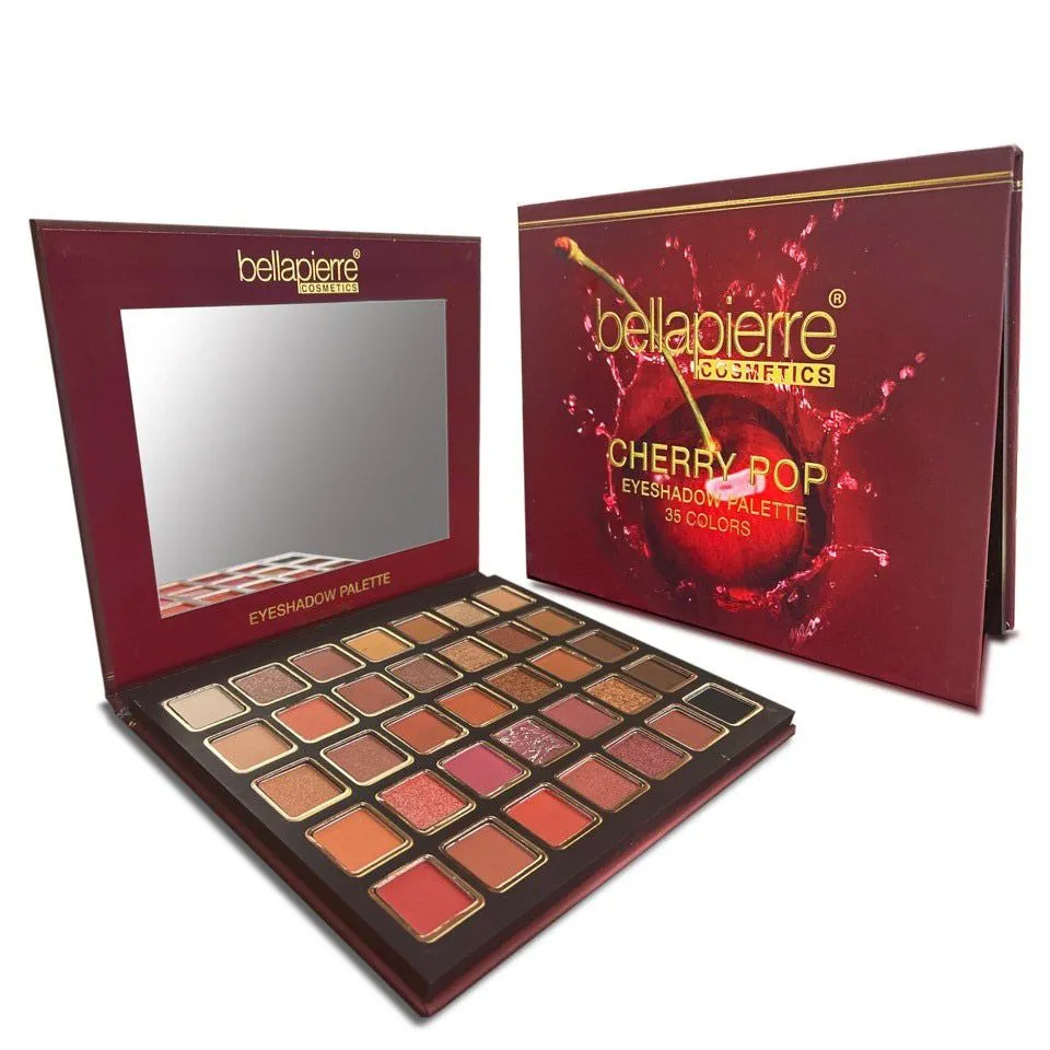 Bellapierre - 35 Colour Eyeshadow Palette Cherry Pop