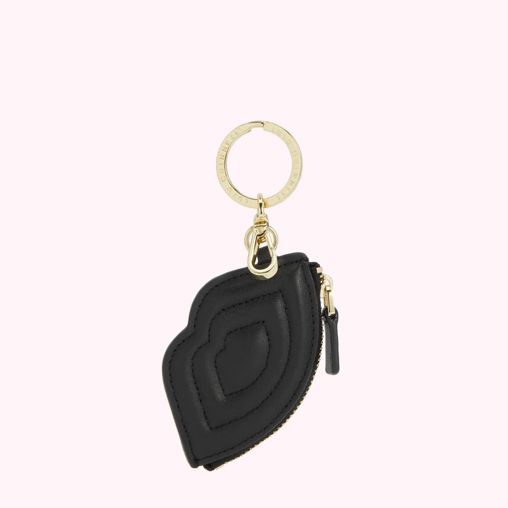 BLACK LIP RIPPLE BEAU KEYRING