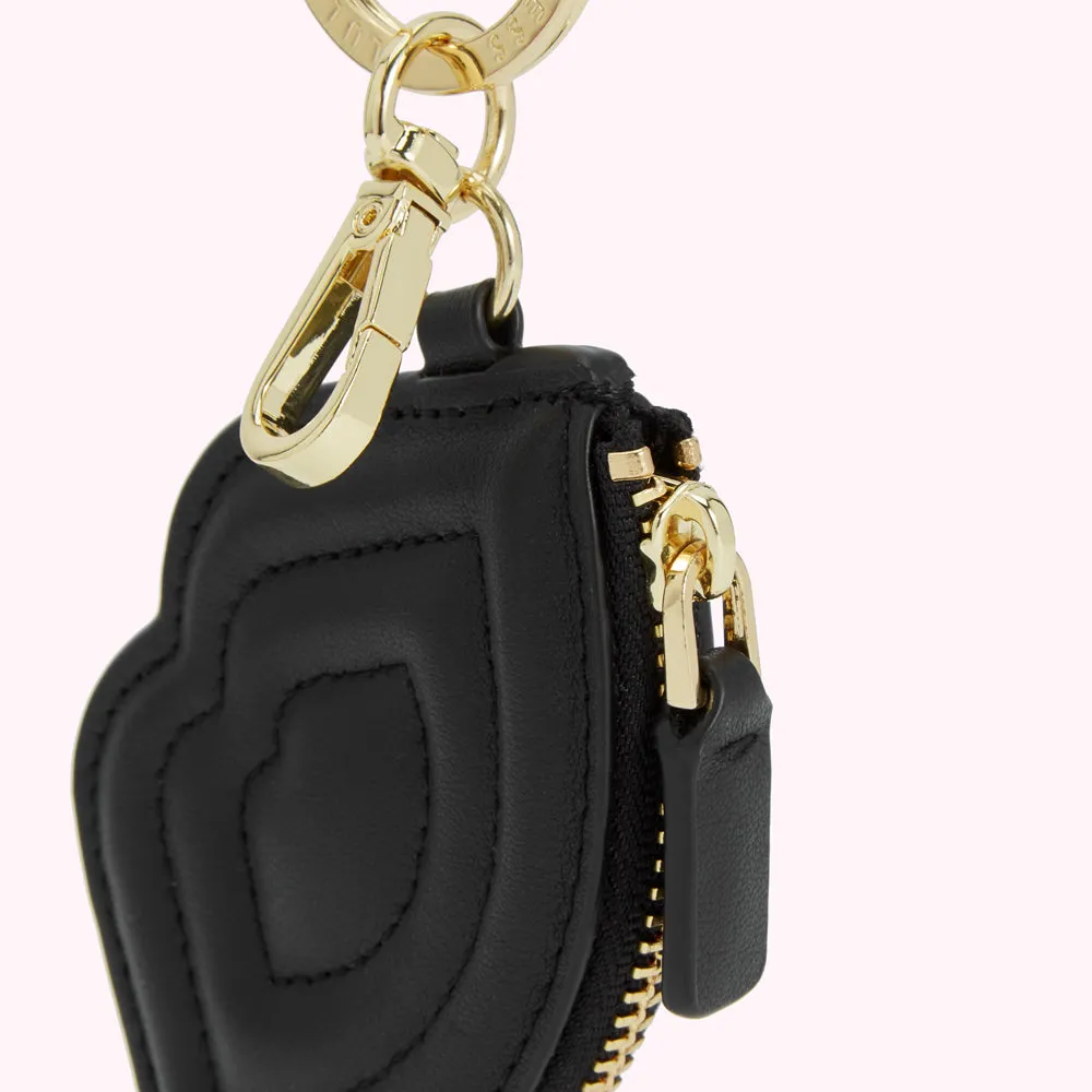 BLACK LIP RIPPLE BEAU KEYRING