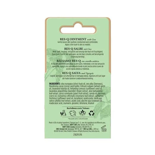 Burt's Bees Res-Q Ointment 0.6 oz﻿