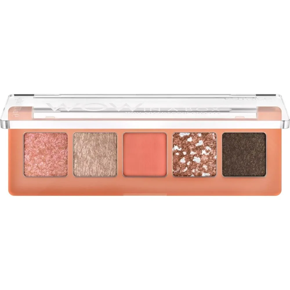 Catrice Cosmetics Wow In A Box Peach Perfect 5 Colour Mini Eyeshadow Palette