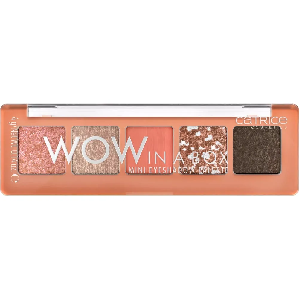 Catrice Cosmetics Wow In A Box Peach Perfect 5 Colour Mini Eyeshadow Palette