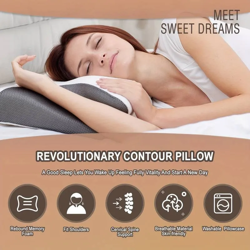 Cervical Memory Foam Pillow