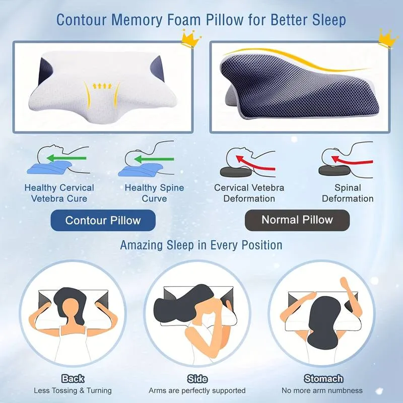 Cervical Memory Foam Pillow