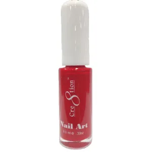 Cre8tion Striping Brush Polish - Red