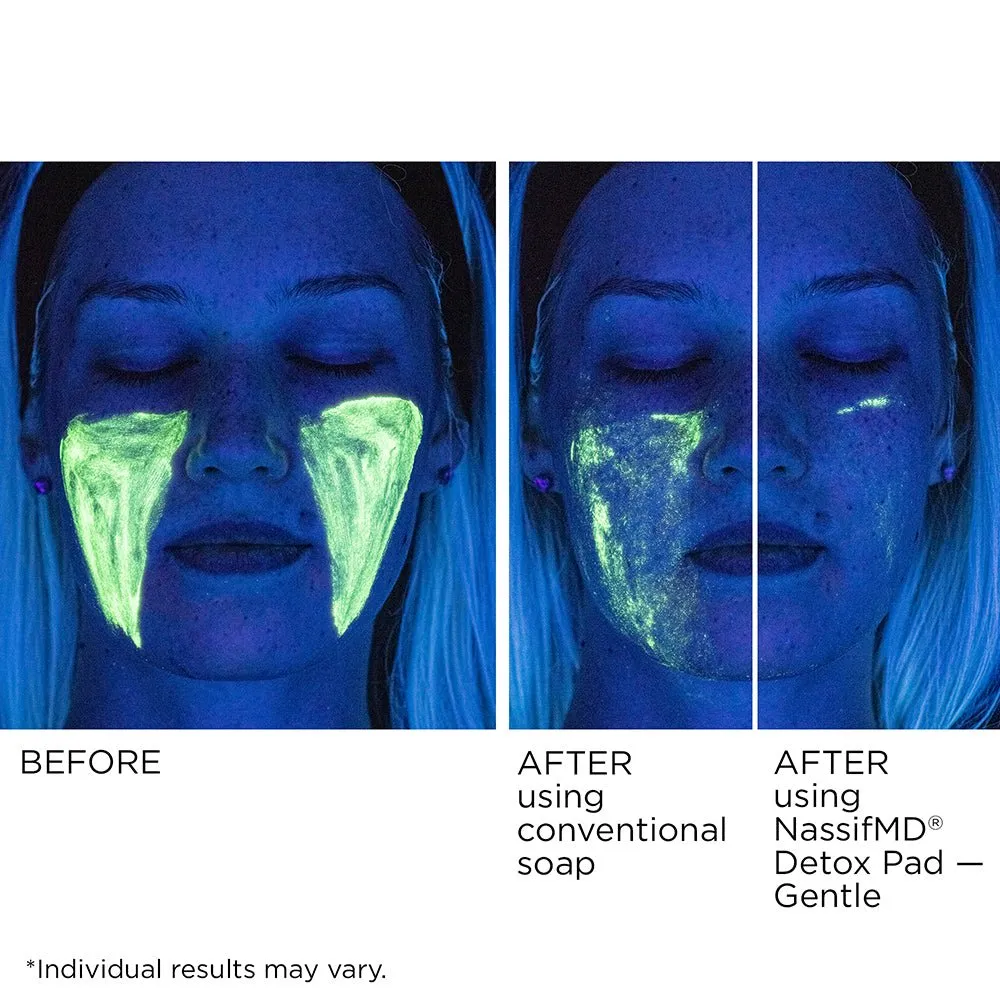 Detox Facial Pads - Gentle 60ct