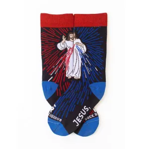 Divine Mercy Adult Socks