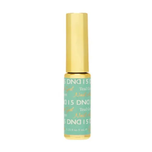 DND Nail Art Gel Liner - 15 Teal Green