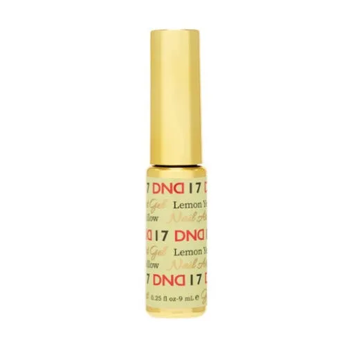 DND Nail Art Gel Liner - 17 Lemon Yellow