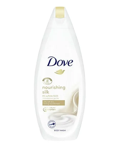 Dove Nourishing Silk Moisturising Body Wash For Dry Skin 450ml