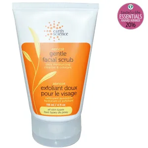 EARTH SCIENCE - Apricot Gentle Facial Scrub Creme - 4 fl. oz. (118 ml)