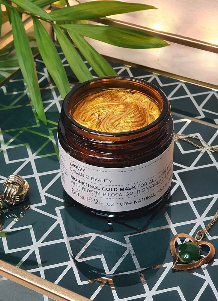 Evolve Bio Retinol Gold Mask