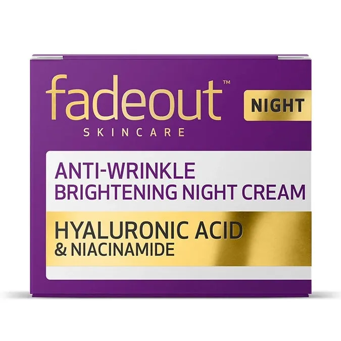 Fade Out Anti-Wrinkle Brightening Night Cream