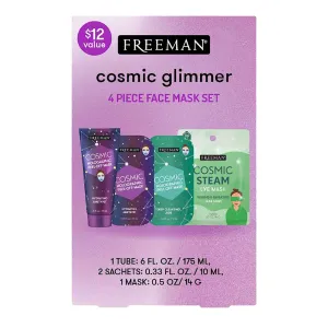 Freeman Cosmic Glimmer Face Mask kit 4pcs