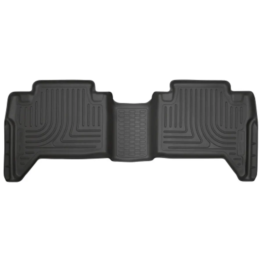 Husky Liners WeatherBeater Floor Liner - Rear | 2023-2016 Toyota Tacoma