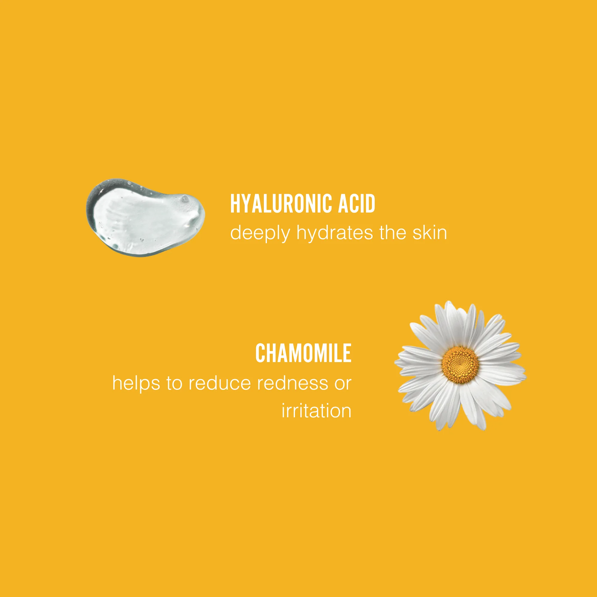 HYALURONIC ACID Hydrating Facial Sheet Mask - 100% Biodegradable