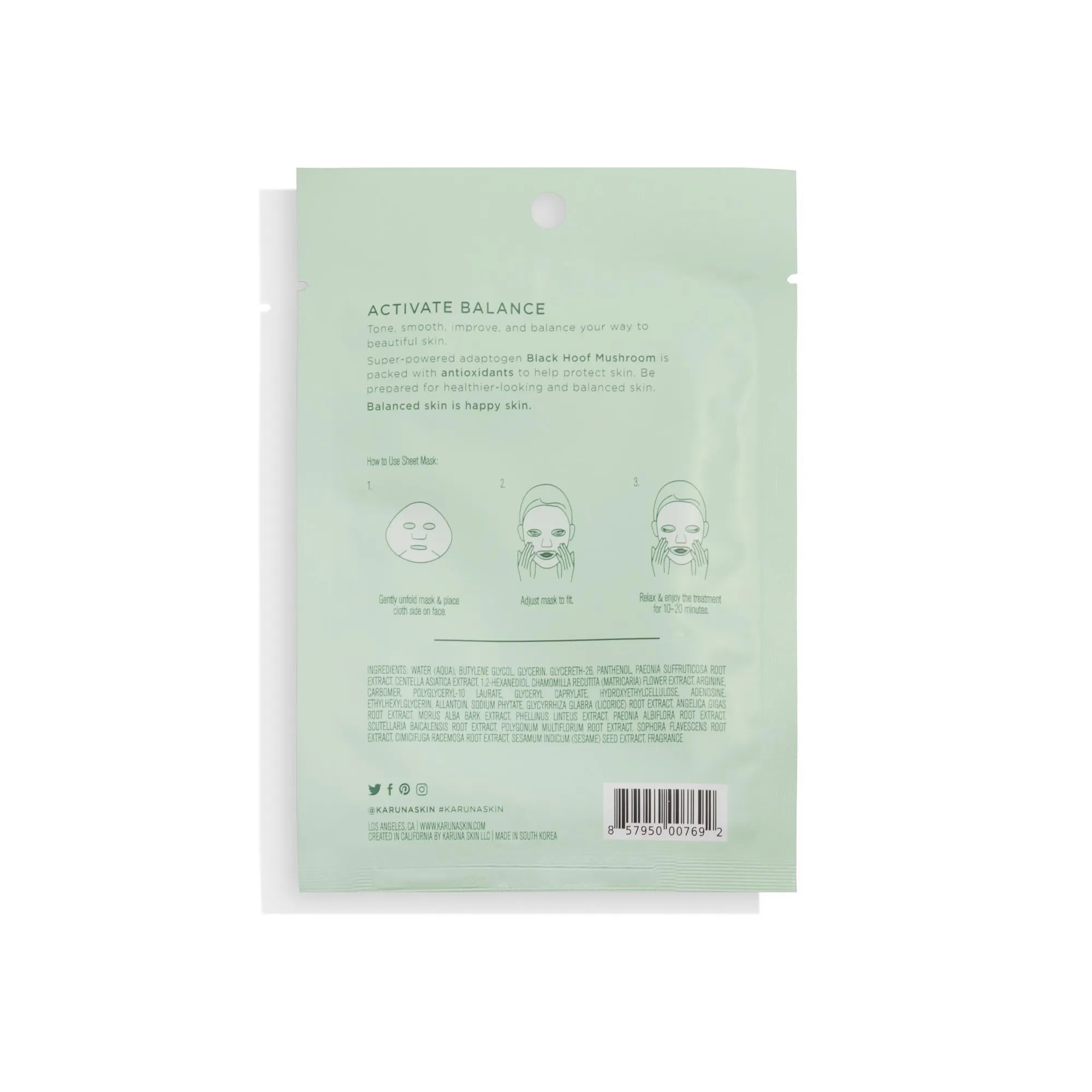 Karuna Tone Sheet Mask