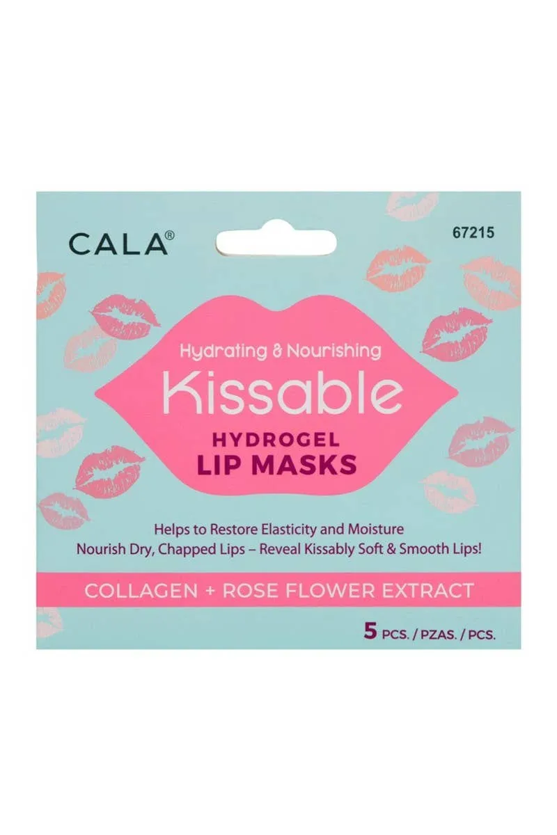 ***Kissable Hydrogel 5pcs Lip Masks