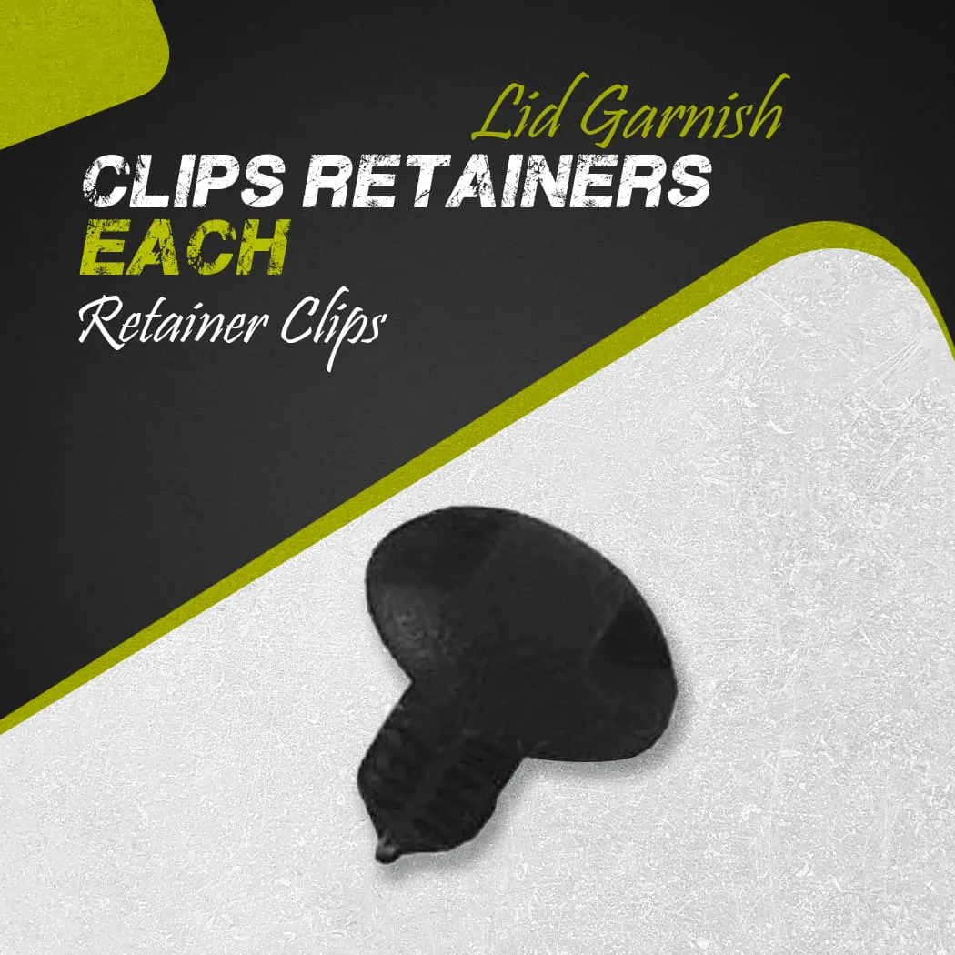 Lid Garnish Clips Retainers- Each - Retainer Clips