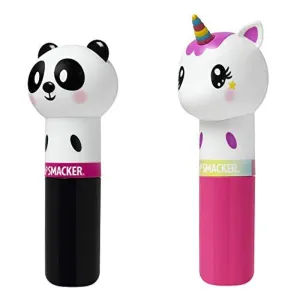 Lip Smacker Lip Balm Panda Cuddly Cream Puff 0.14 Ounce with Unicorn Magic, 0.14 Ounce