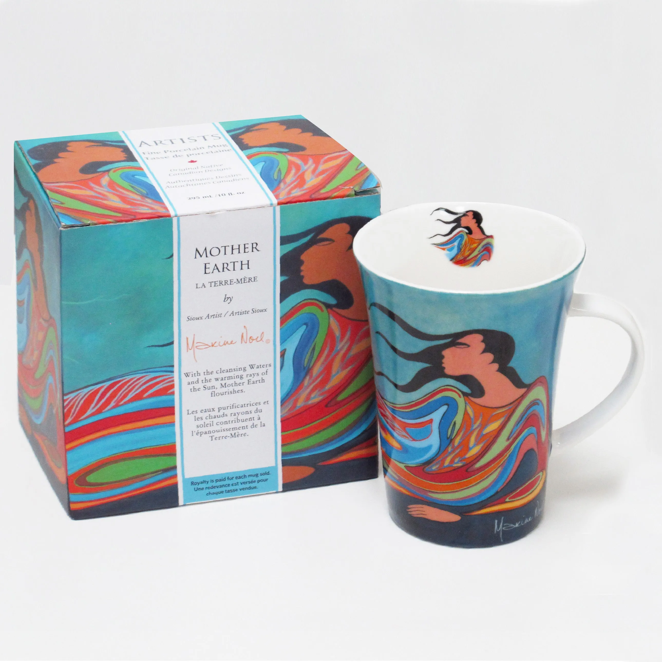 Maxine Noel Mother Earth Porcelain Mug