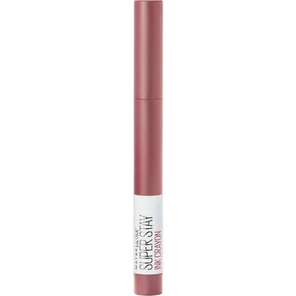 Maybelline Superstay Matte Ink Crayon Long Lasting Nude Lipstick with Precision Applicator 15 Lead The Way 1 Piece . , Maybelline New York