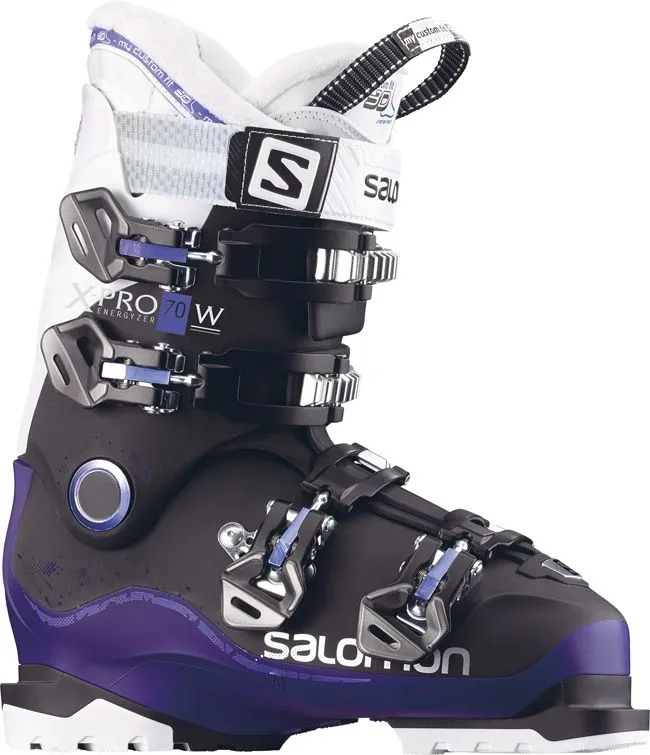 Salomon Ski Boots Womens X Pro 70 Black Dark Purple