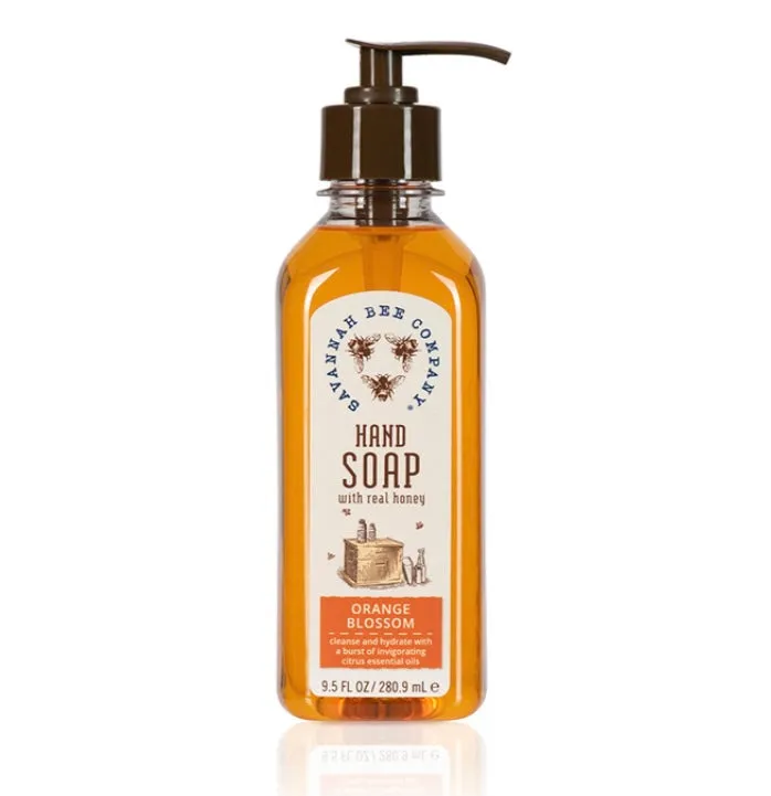 Savannah Bee 9.5 oz Hand Soap - Orange Blossom Honey