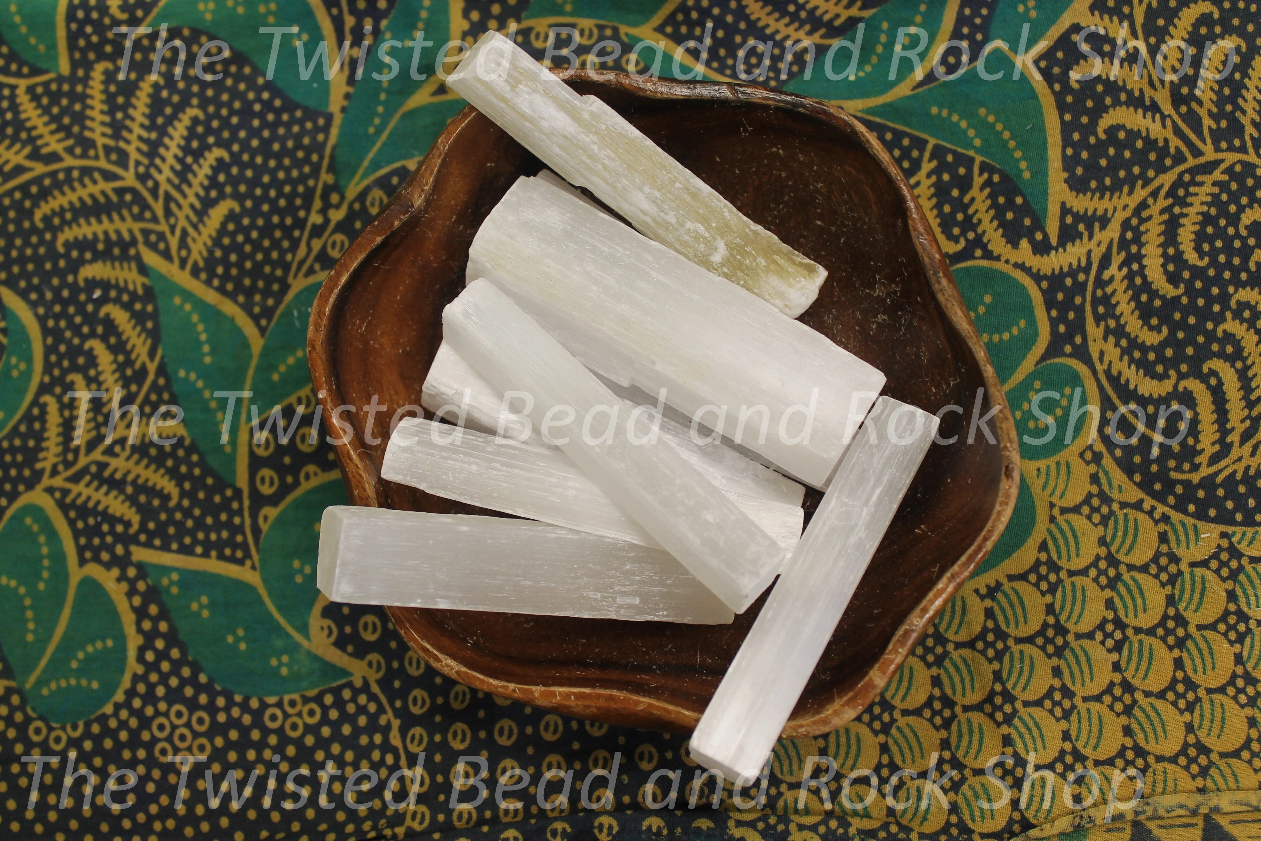 Selenite Stick Rough Crystals