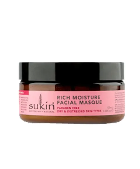 Sukin Australian Natural Skincare Rose Hip Rich Moisture Facial Masque