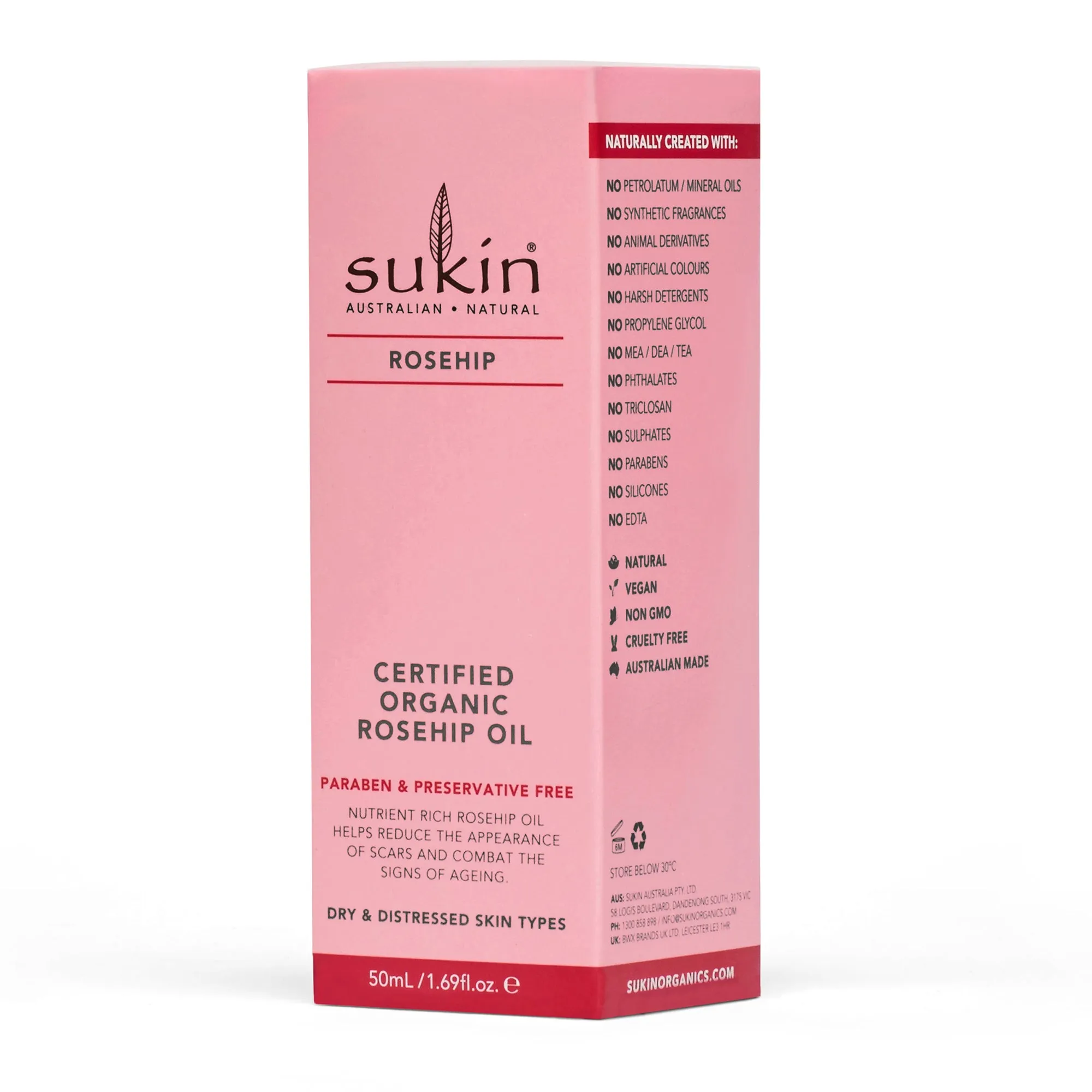 Sukin Rosehip Oil 50ml