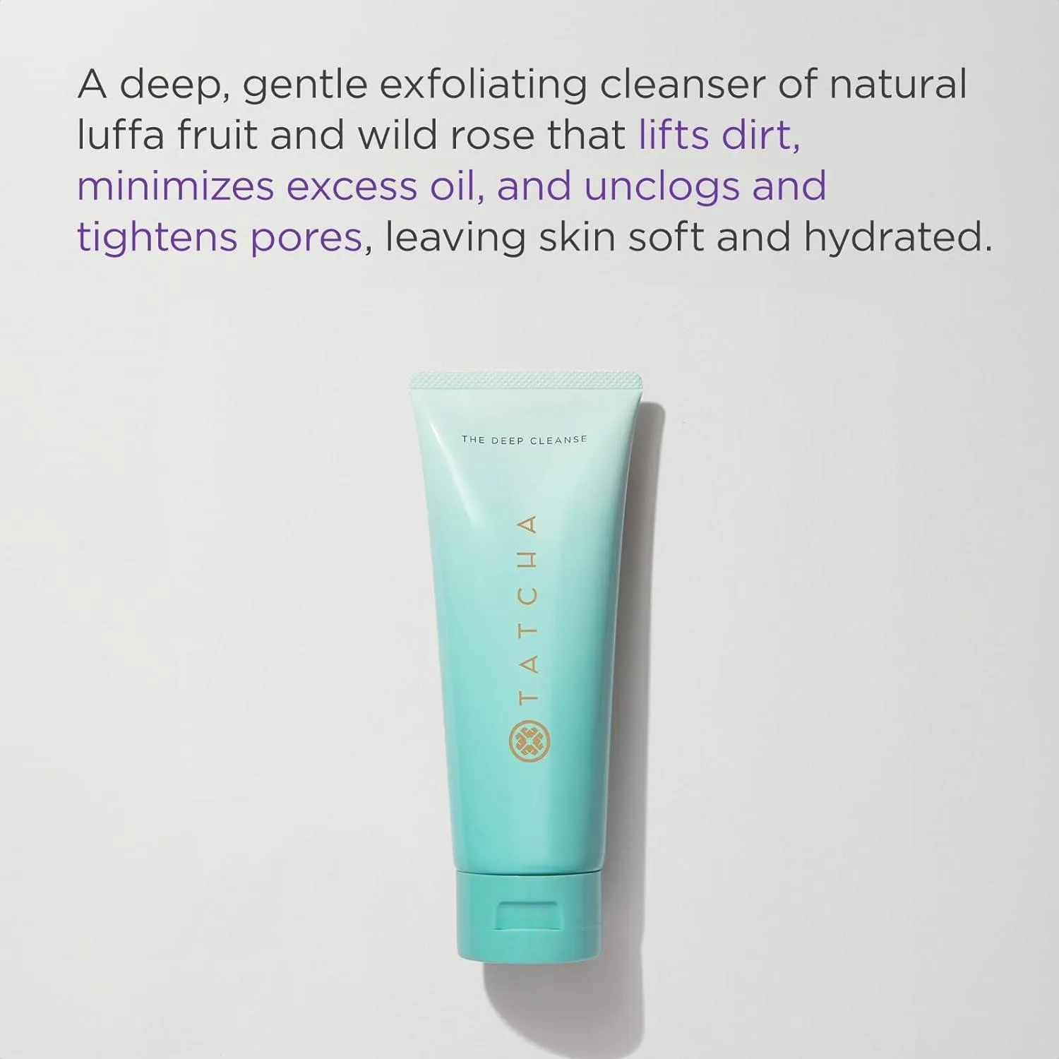 TATCHA the Deep Cleanse | Deep, Gentle Exfoliating Cleanser, Lifts Dirt, Minimizes Excess Oil & Unclogs & Tightens Pores