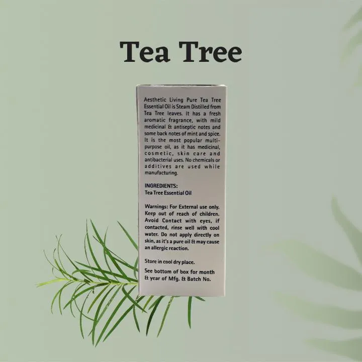 Tea Tree Pure Essential Oil 15 ml