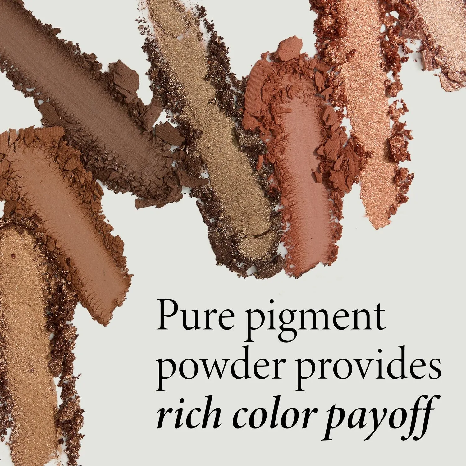 The Casual Collection Copper & Khaki 14 Multi-Finish Eyeshadows