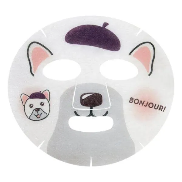 The Creme Shop Plump Up, Skin! Animated French Bulldog Mask - Rejuvenating Collagen