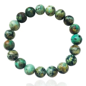 Unisex African Turquoise Bracelet to Bring Good Fortune