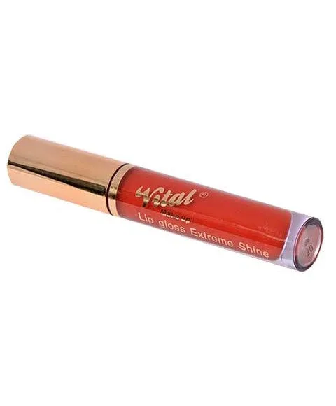 Vital Makeup  Lip Gloss Extreme Shine 07 Red